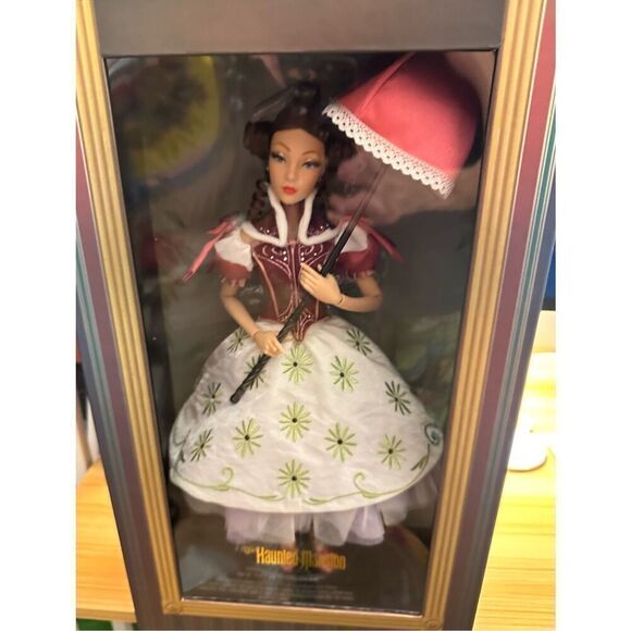 Disney Parks Haunted Mansion Sally Slater Tightrope Stretching Room Doll LE 6600 - Picture 1 of 16